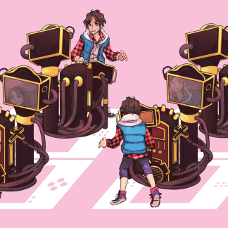 999 5-piece Acrylic Stand