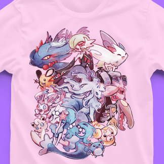 _T-Shirt Fairy Types